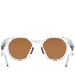 Oakley HSTN Metal - Matte Clear/Prizm Violet -Fashion clothing 0OO9279 927902 180A