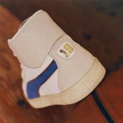 Rhuigi X Puma Clyde Mid BBall - White/Blue -Fashion clothing 23SS SP Select Rhuigi Drop3 Clyde RJ Barrett 05 d0679ebd 473f 4576 8378 b5af5e00f265