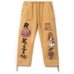 Rokit Timeout Work Pant - Brown