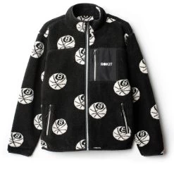 Rokit Misfit Fleece Jacket - Black