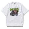 A Bathing Ape Car Graphic Tee - White 2 A Bathing Ape Car Graphic Tee - White -Fashion clothing ABAthingApeCarGraphicTeeWhite131 113805SneakerPolitics1
