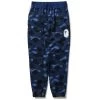 A Bathing Ape Camo Wide Sweatpants - Navy -Fashion clothing ABathingApeBapeCamoWideSweatpantNavy131 111892SneakerPolitics 6