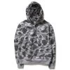 A Bathing Ape Honeycomb Camo Shark Hoodie - Grey -Fashion clothing ABathingApeBapeHoneycombSharkFZHoodieGrey131 111888SneakerPolitics 8