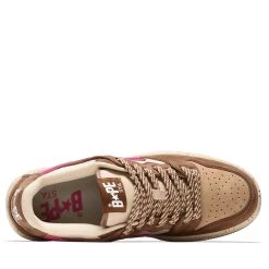 A Bathing Ape Sk8 Sta #6 - Brown -Fashion clothing ABathingApeBapeSk8Sta 6BrownPink131 114106SneakerPolitics3