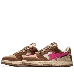 A Bathing Ape Sk8 Sta #6 - Brown -Fashion clothing ABathingApeBapeSk8Sta 6BrownPink131 114106SneakerPolitics6