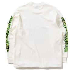 A Bathing Ape Sport Graphic L/S Tee - White -Fashion clothing ABathingApeSportGraphicL SWhite131 113784SNeakerPolitics1 1