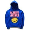 Always On Tour Smiley Hoodie - Blue -Fashion clothing AOTJanuary2023SmileyHoodieBlueSquare1