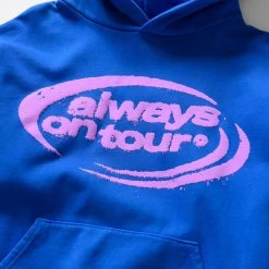 Always On Tour Spinner Hoodie - Cerulean -Fashion clothing AOTSpinnerHoodieCerulean131 113399Website01