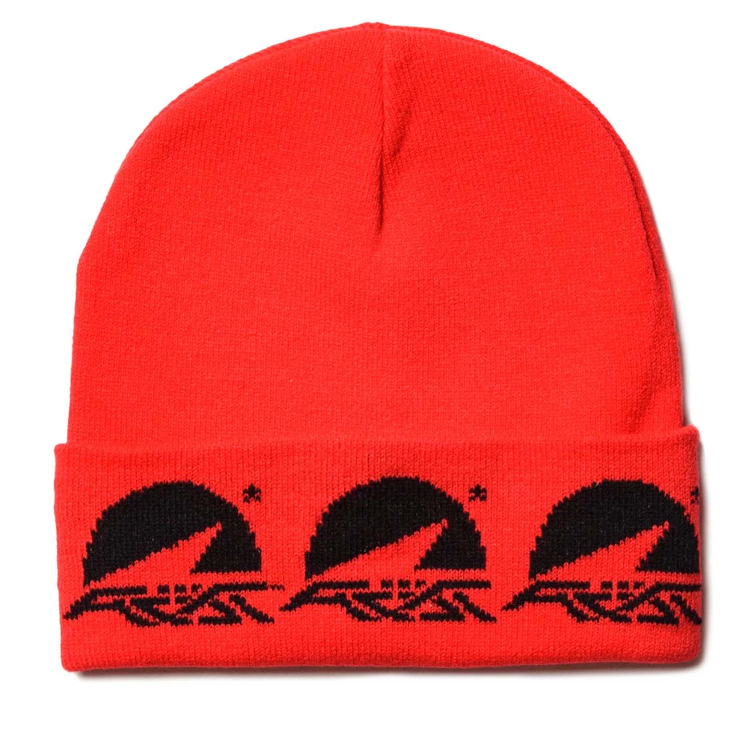 Always On Tour Script Beanie - Red/White 4 Always On Tour Script Beanie - Red/White - Image 2