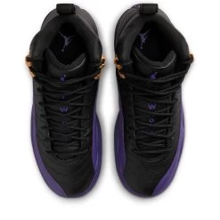Air Jordan 12 Retro 'Field Purple' (GS) - Black/Field Purple -Fashion clothing AURORA 153265 057 PHCTH001 2000