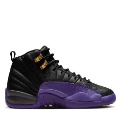 Air Jordan 12 Retro 'Field Purple' (GS) - Black/Field Purple -Fashion clothing AURORA 153265 057 PHSRH001 2000