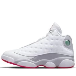 Air Jordan 13 Retro 'Wolf Grey' - White/True Red