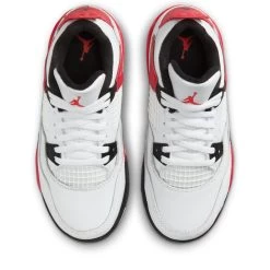 Jordan 4 Retro 'Red Cement' (PS) - White/Fire Red 11 Jordan 4 Retro 'Red Cement' (PS) - White/Fire Red -Fashion clothing AURORA BQ7669 161 PHCTH001 2000