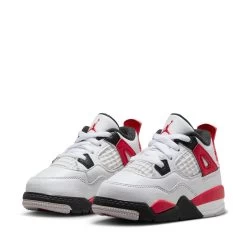 Jordan 4 Retro 'Red Cement' (TD) - White/Fire Red 10 Jordan 4 Retro 'Red Cement' (TD) - White/Fire Red -Fashion clothing AURORA BQ7670 161 PHCFH001 2000