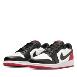Air Jordan 1 Low OG 'Black Toe' (GS) - White/Varsity Red -Fashion clothing AURORA CZ0858 106 PHCFH001 2000