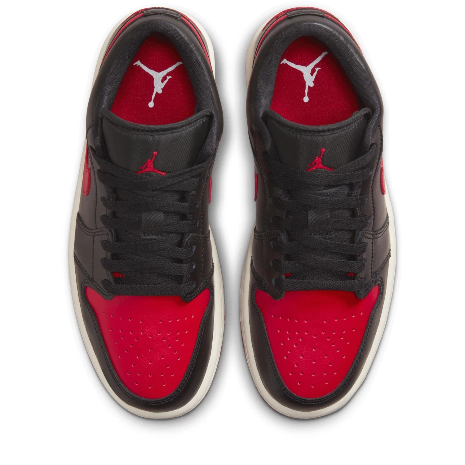 Women's Air Jordan 1 Low - Black/Gym Red 6 Women's Air Jordan 1 Low - Black/Gym Red - Image 4