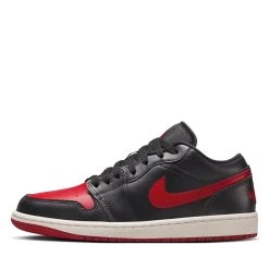 Women's Air Jordan 1 Low - Black/Gym Red