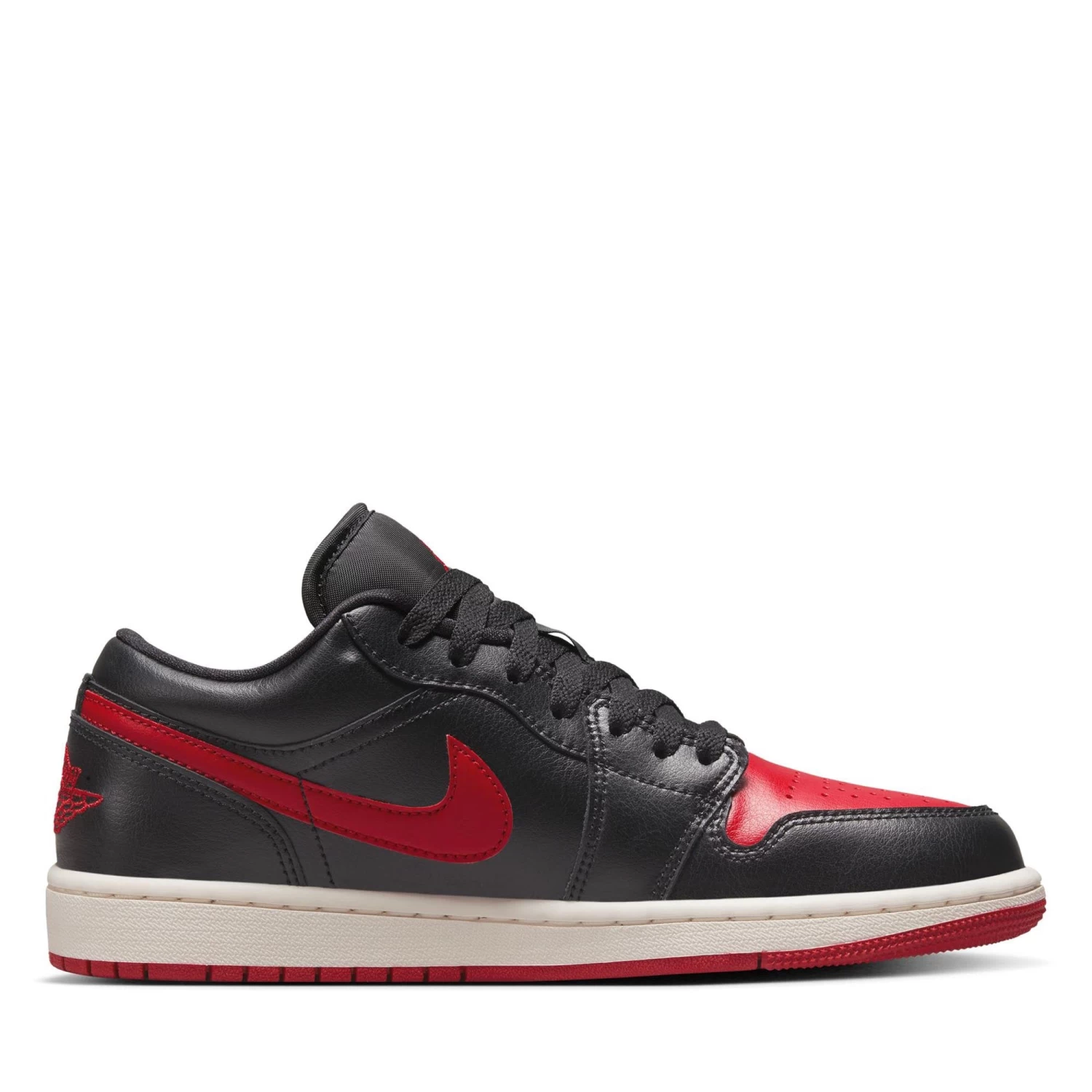 Women's Air Jordan 1 Low - Black/Gym Red 4 Women's Air Jordan 1 Low - Black/Gym Red - Image 2