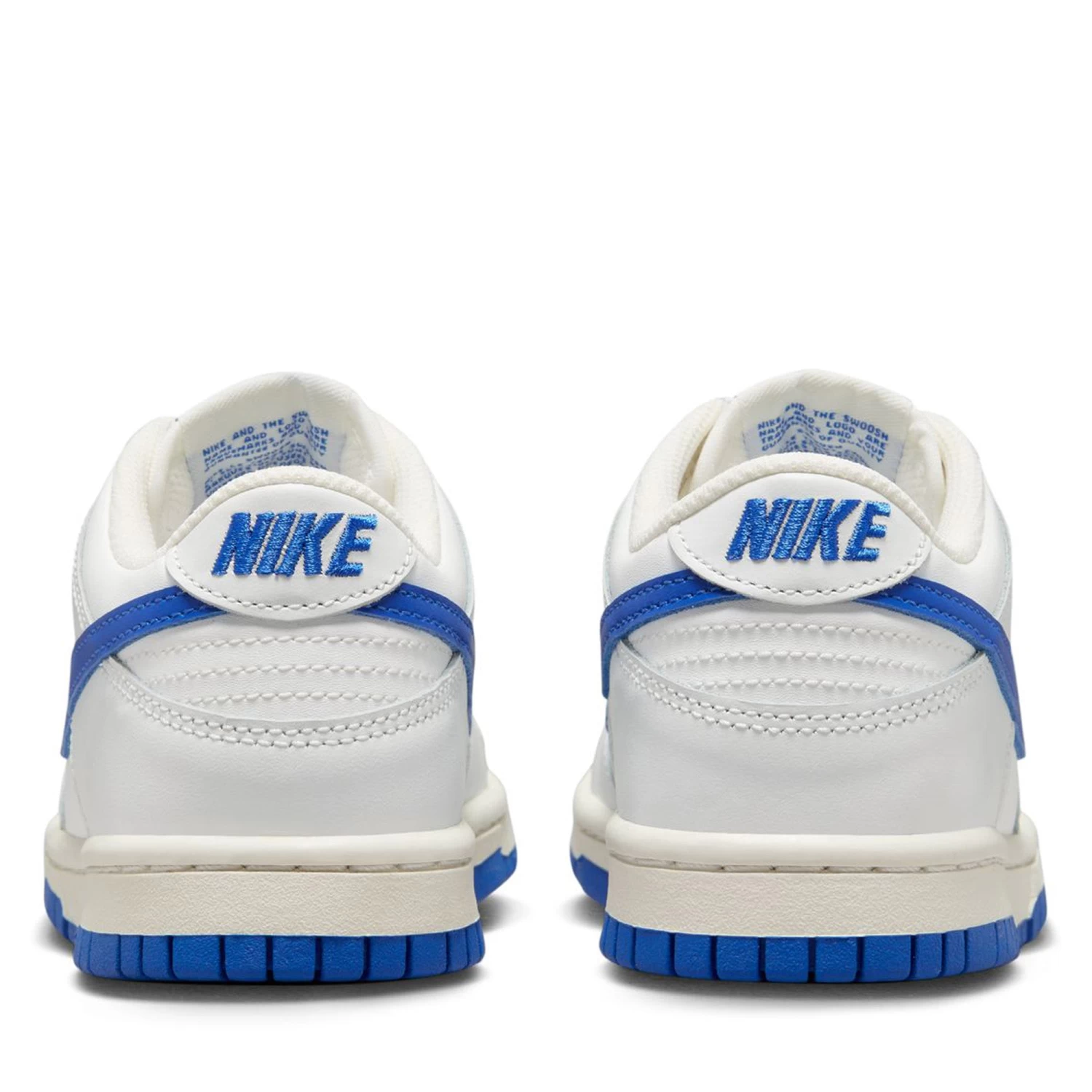 Nike Dunk Low (GS) - White/Hyper Royal 7 Nike Dunk Low (GS) - White/Hyper Royal - Image 5