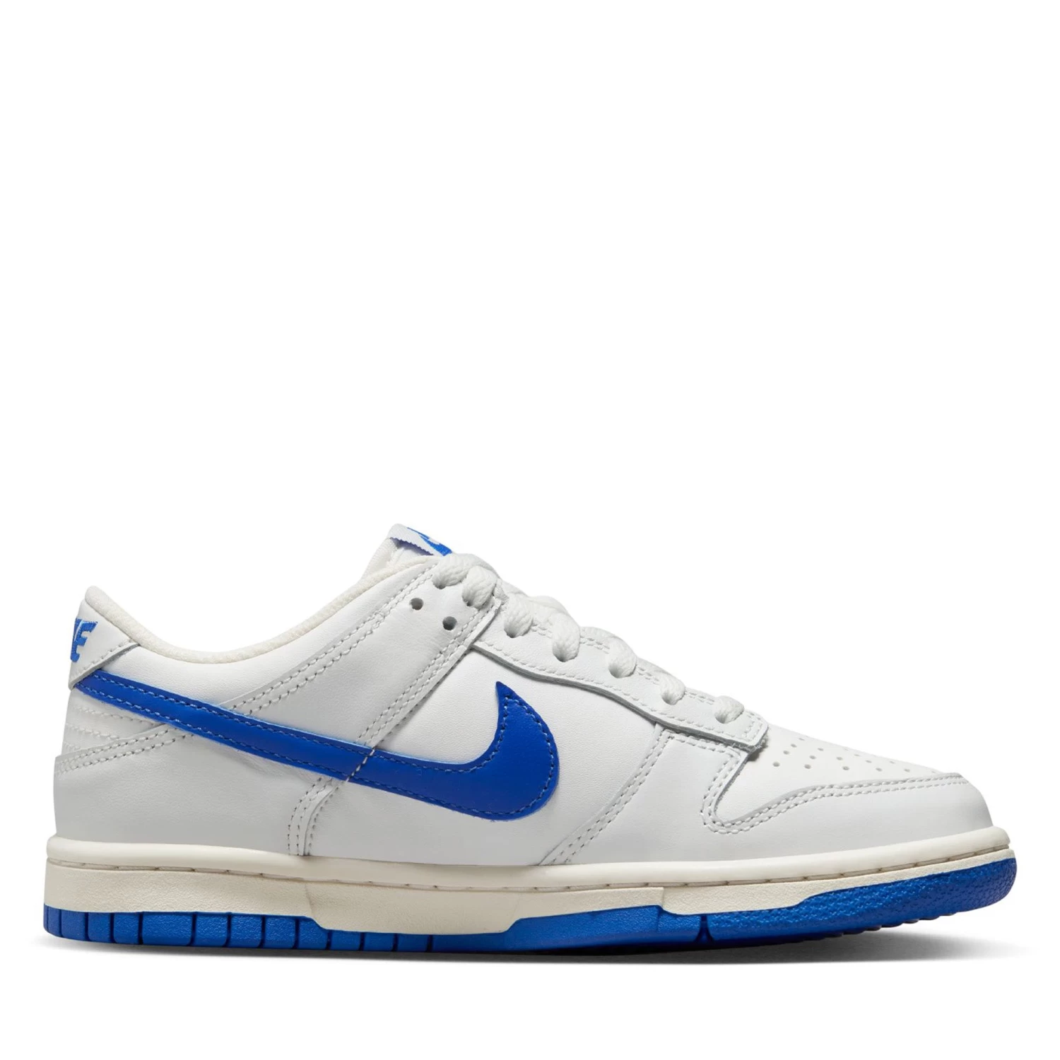 Nike Dunk Low (GS) - White/Hyper Royal 4 Nike Dunk Low (GS) - White/Hyper Royal - Image 2
