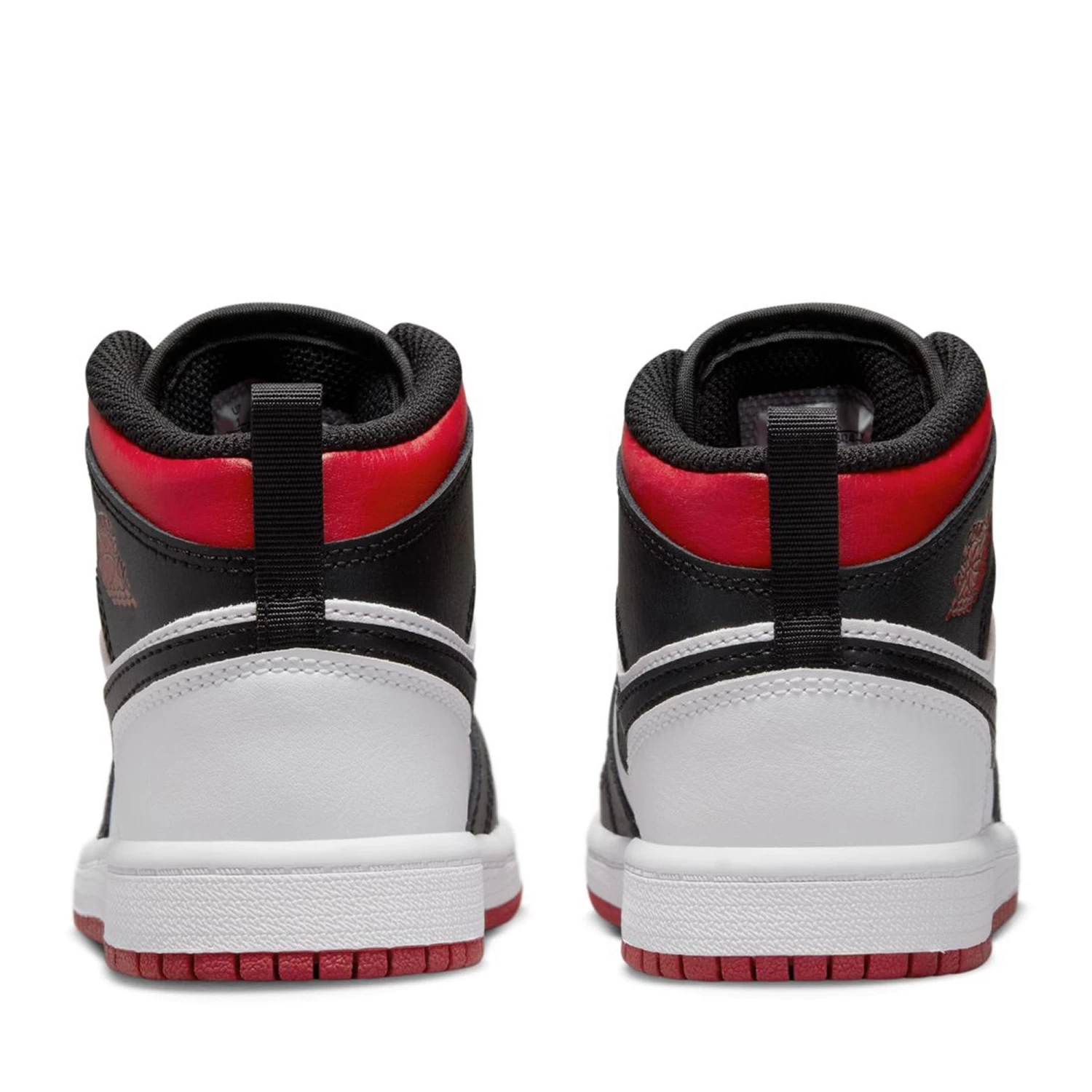 Jordan 1 Mid (PS) - White/Gym Red 7 Jordan 1 Mid (PS) - White/Gym Red - Image 5