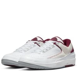 Air Jordan 2 Retro Low - White/Cherrywood -Fashion clothing AURORA DV9956 103 PHCFH001 2000