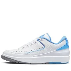 Air Jordan 2 Retro Low 'UNC' - White/University Blue