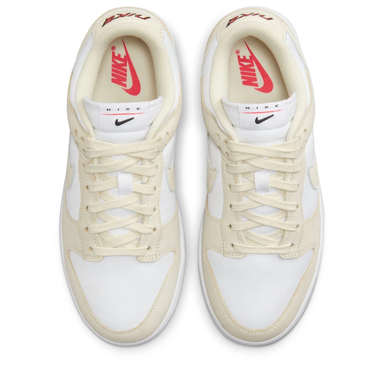 Women's Nike Dunk Low LX - White/Coconut Milk 6 Women's Nike Dunk Low LX - White/Coconut Milk - Image 4