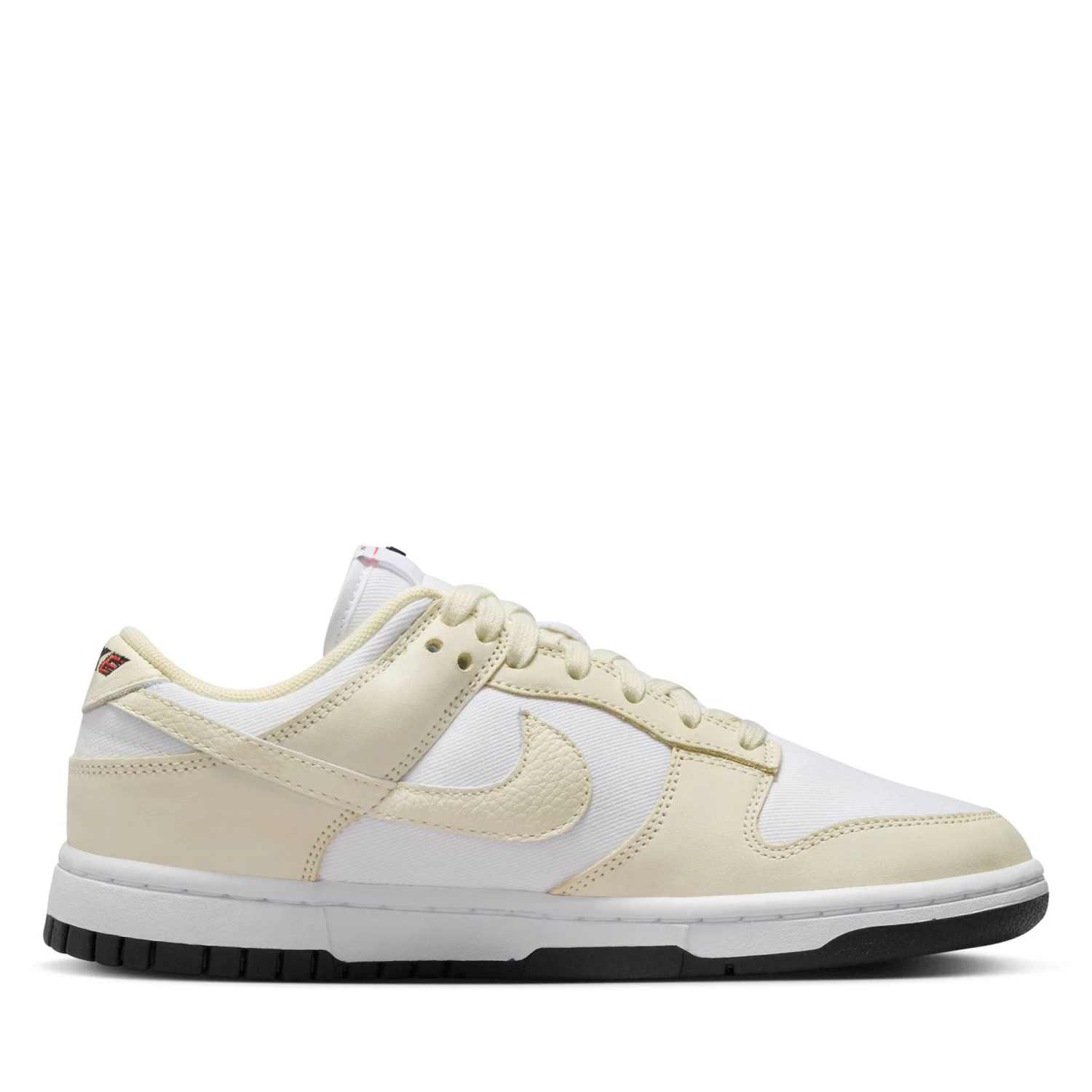 Women's Nike Dunk Low LX - White/Coconut Milk 4 Women's Nike Dunk Low LX - White/Coconut Milk - Image 2