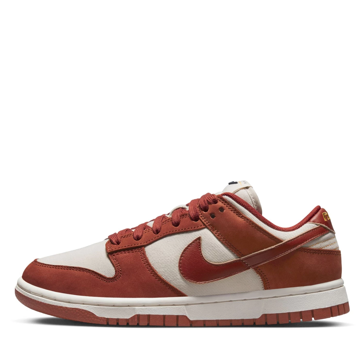 Women's Nike Dunk Low LX - Light Orewood Brown/Rugged Orange 3 Women's Nike Dunk Low LX - Light Orewood Brown/Rugged Orange