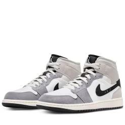 Air Jordan 1 Mid SE Craft - Cement Grey/Black 10 Air Jordan 1 Mid SE Craft - Cement Grey/Black -Fashion clothing AURORA DZ4136 002 PHCFH001 2000