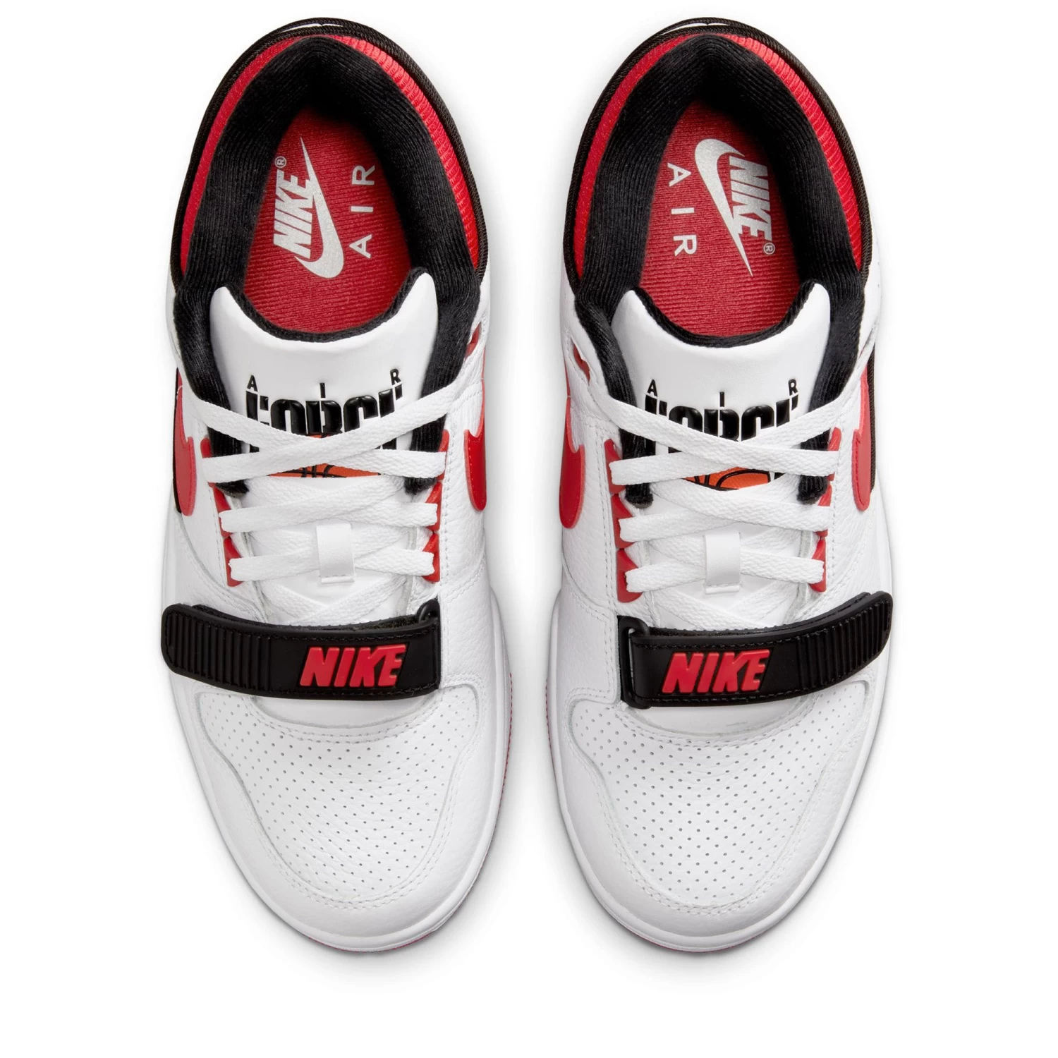 Nike Air Alpha Force 88 - White/University Red 6 Nike Air Alpha Force 88 - White/University Red - Image 4