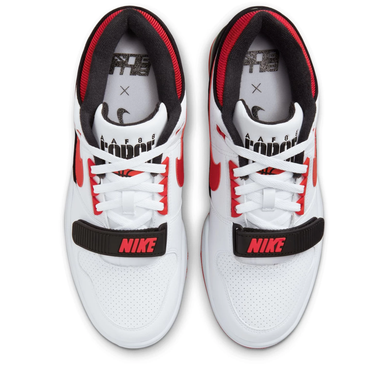 Billie Eilish X Nike Air Alpha Force 88 - White/Fire Red 6 Billie Eilish X Nike Air Alpha Force 88 - White/Fire Red - Image 4