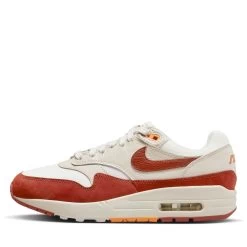 Women's Nike Air Max 1 LX - Sail/Rugged Orange
