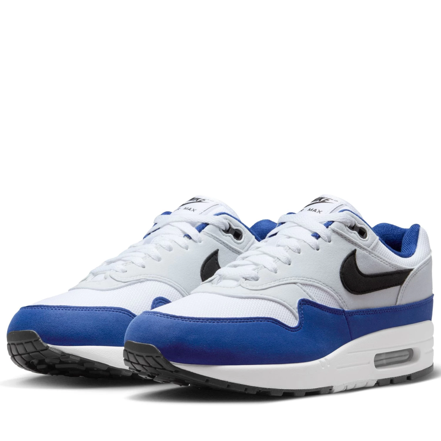 Nike Air Max 1 - White/Deep Royal Blue 5 Nike Air Max 1 - White/Deep Royal Blue - Image 3