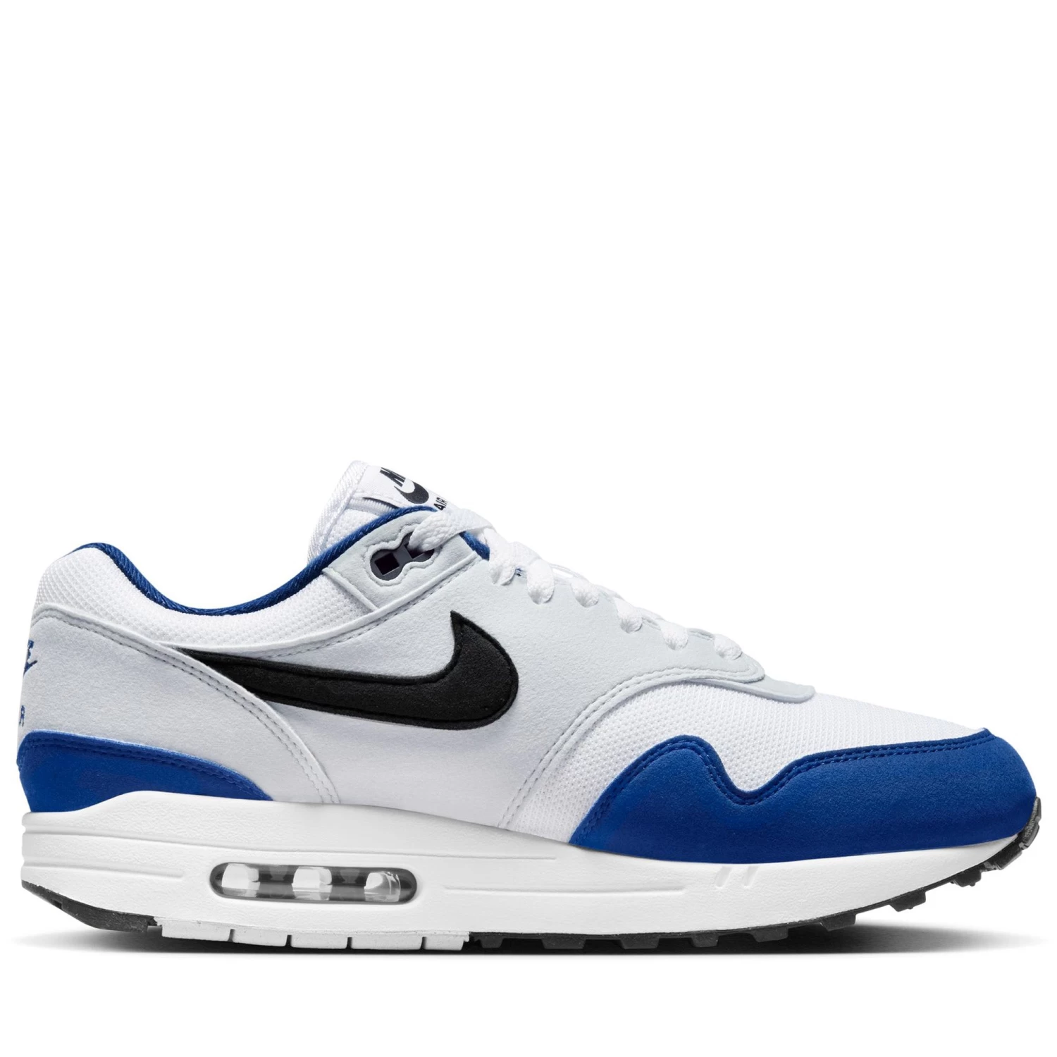 Nike Air Max 1 - White/Deep Royal Blue 4 Nike Air Max 1 - White/Deep Royal Blue - Image 2