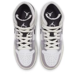 Air Jordan 1 Mid SE Craft (GS) - Cement Grey/Black 11 Air Jordan 1 Mid SE Craft (GS) - Cement Grey/Black -Fashion clothing AURORA FD9091 002 PHCTH001 2000