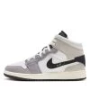 Air Jordan 1 Mid SE Craft (GS) - Cement Grey/Black -Fashion clothing AURORA FD9091 002 PHSLH000 2000