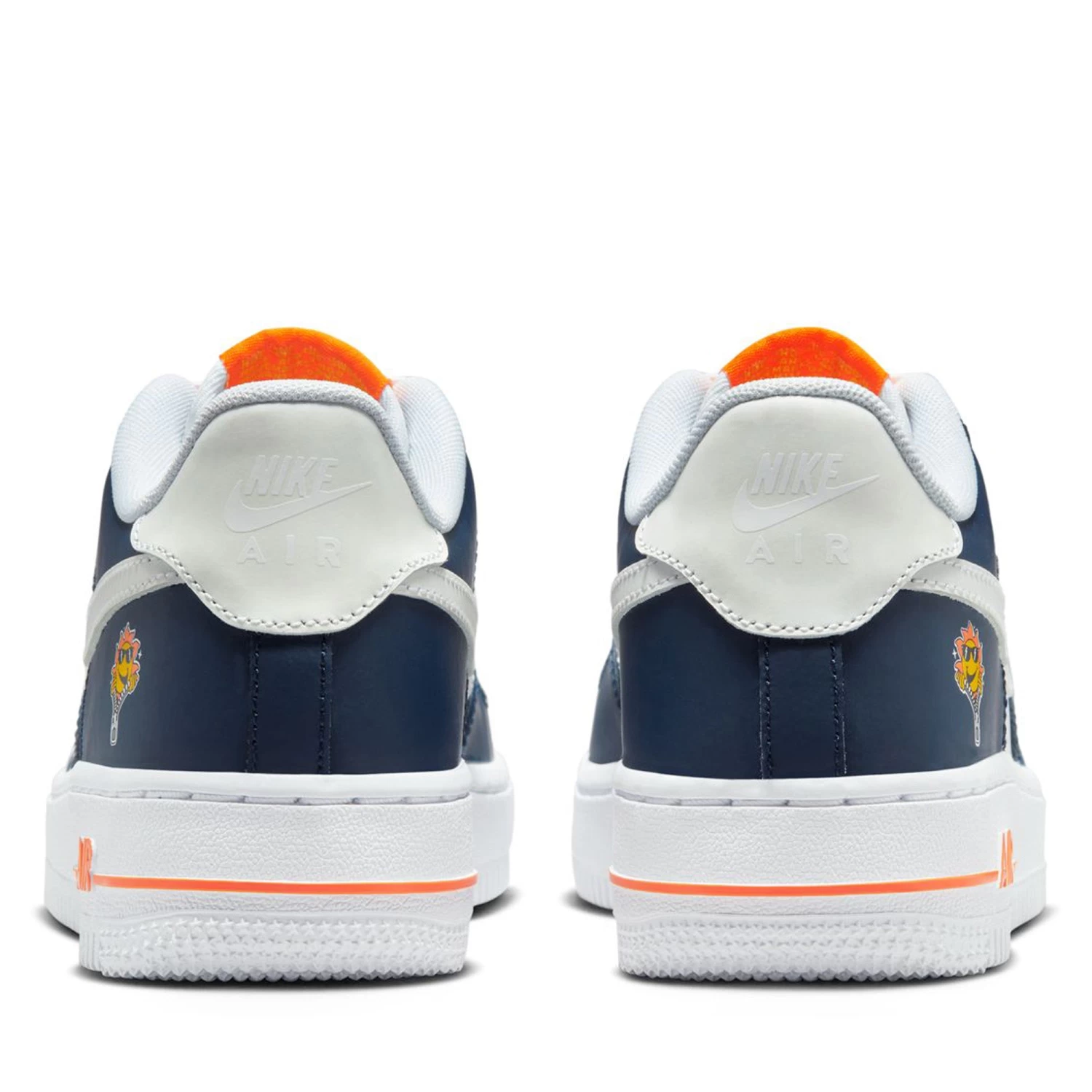 Nike Air Force 1 LV8 OG (GS) - Midnight Navy/White 7 Nike Air Force 1 LV8 OG (GS) - Midnight Navy/White - Image 5