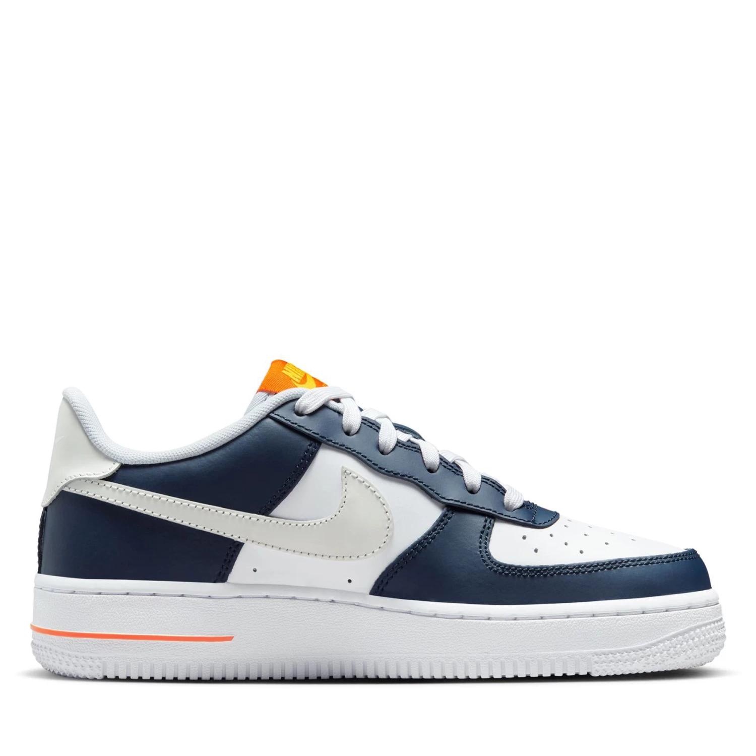 Nike Air Force 1 LV8 OG (GS) - Midnight Navy/White 4 Nike Air Force 1 LV8 OG (GS) - Midnight Navy/White - Image 2