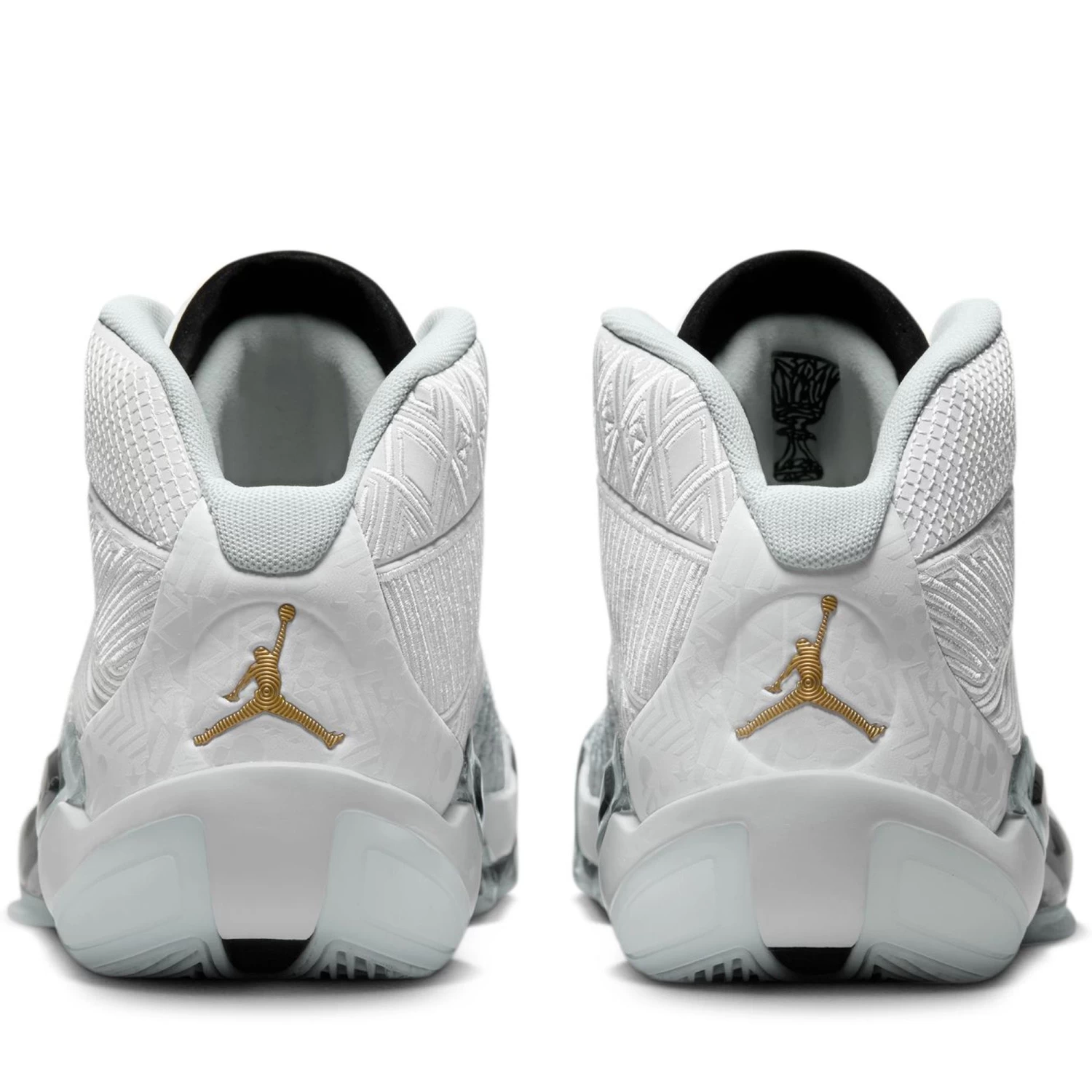 Air Jordan XXXVIII 'FIBA' - White/Metallic Gold 7 Air Jordan XXXVIII 'FIBA' - White/Metallic Gold - Image 5