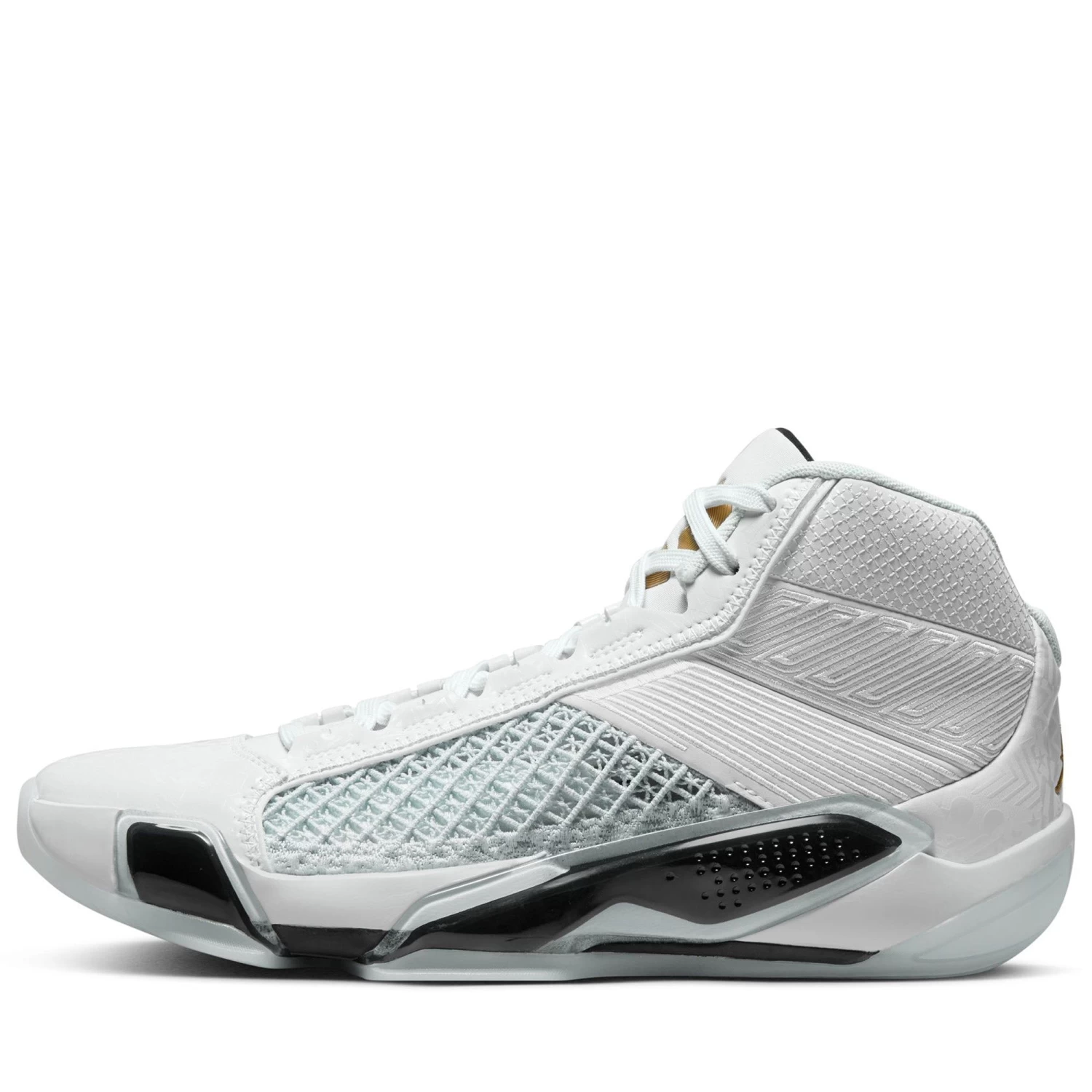 Air Jordan XXXVIII 'FIBA' - White/Metallic Gold 3 Air Jordan XXXVIII 'FIBA' - White/Metallic Gold