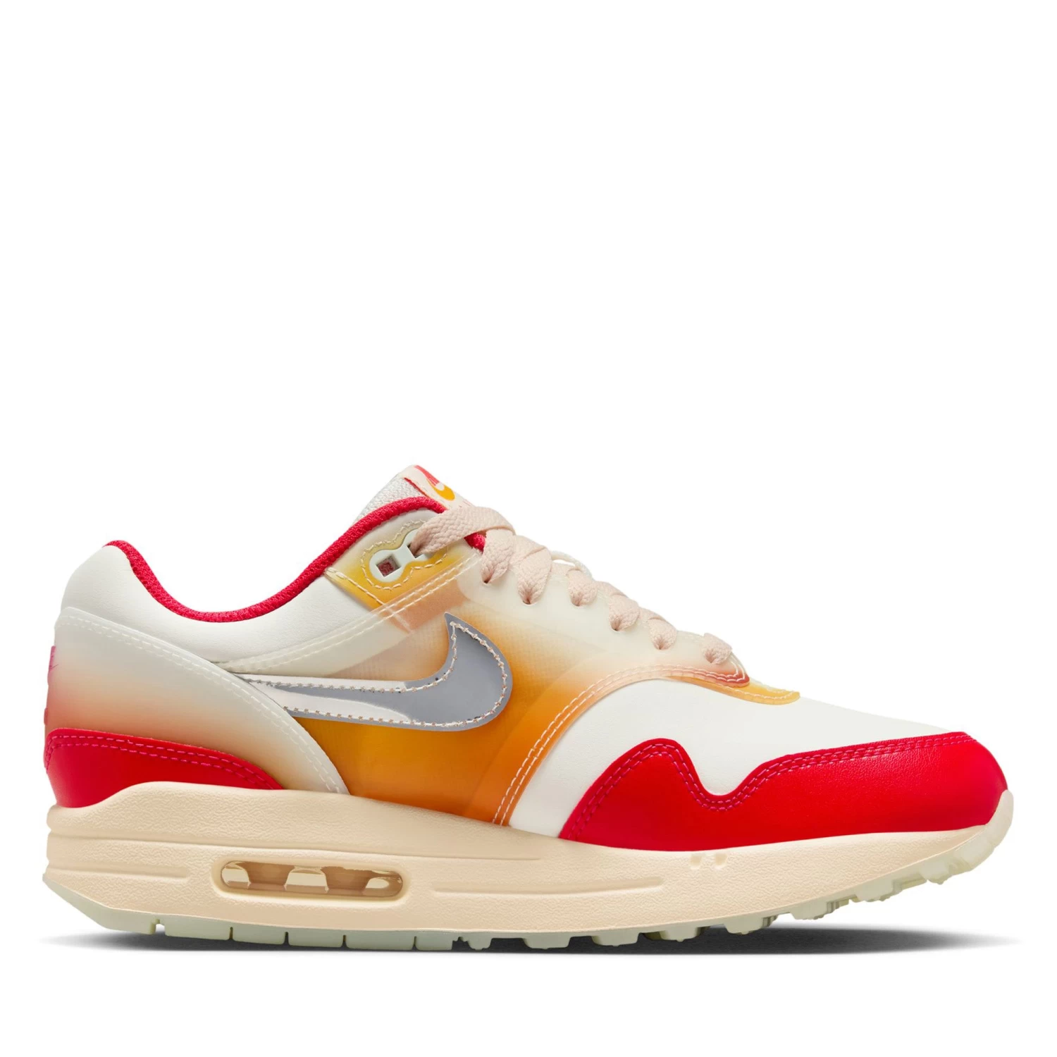 Women's Nike Air Max '87 Premium 'Soft Vinyl' - Sail/Metallic Silver 4 Women's Nike Air Max '87 Premium 'Soft Vinyl' - Sail/Metallic Silver - Image 2