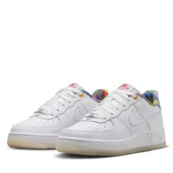 Nike Air Force 1 LV8 (GS) - White/Midnight Navy -Fashion clothing AURORA FN8912 111 PHCFH001 2000