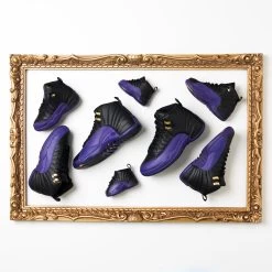 Air Jordan 12 Retro 'Field Purple' (GS) - Black/Field Purple -Fashion clothing AirJordan12RetroBlack FieldPurpleCT8013057SneakerPOliticsIGCrop 4 77dc7c76 b6ef 4235 9d45 6c8358418edd