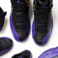 Air Jordan 12 Retro 'Field Purple' - Black/Field Purple -Fashion clothing AirJordan12RetroBlack FieldPurpleCT8013057SneakerPOliticsIGCrop 6