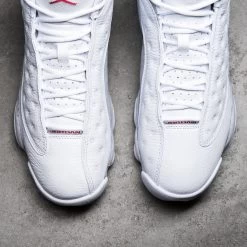 Air Jordan 13 Retro 'Wolf Grey' - White/True Red -Fashion clothing AirJordan13RetroWhiteRed414571 160SneakerPOliticsIG 11