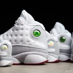 Air Jordan 13 Retro 'Wolf Grey' (GS) - White/True Red -Fashion clothing AirJordan13RetroWhiteRed414571 160SneakerPOliticsIG 7