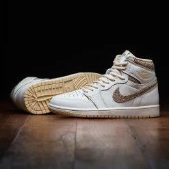 Air Jordan 1 Retro High OG Craft 'Vibrations Of Niaja' - Sail/Pale Vanilla -Fashion clothing AirJordan1HighCraftVibrationsOfNaijaSneakerPoliticsBLOG 13 1