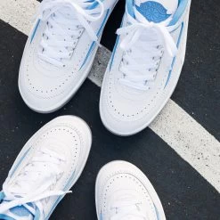 Air Jordan 2 Retro Low 'UNC' - White/University Blue -Fashion clothing AirJordan2RetroLowWhite UniversityBlueDV9956 104SneakerPoliticsIG 6